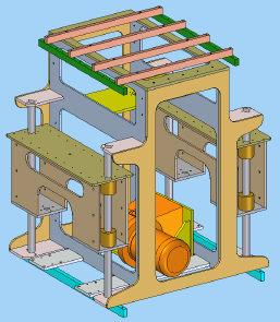 Solid Edge 3D view of a large assembly designed by Engineering Systems
